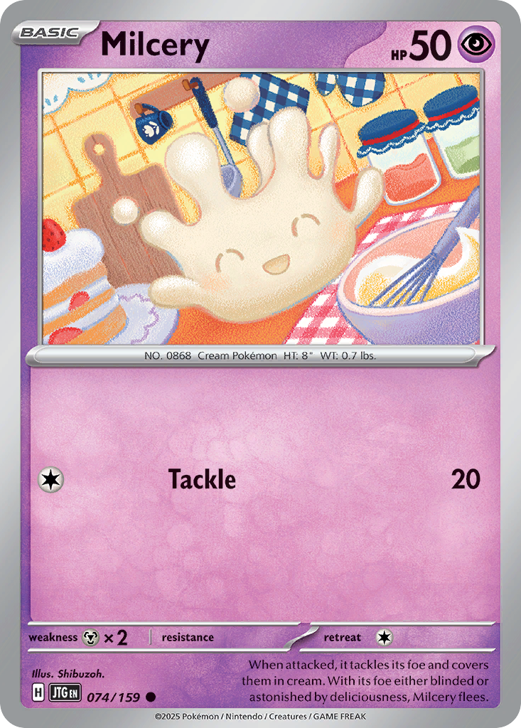 Milcery - 074/159 - Reverse Holofoil