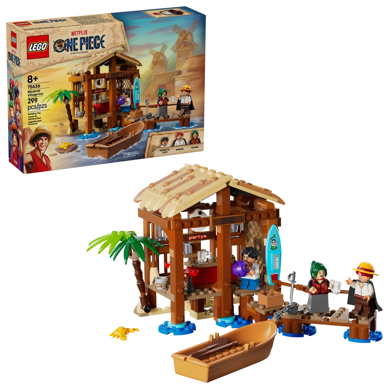 One Piece Lego Windmill Village Hut