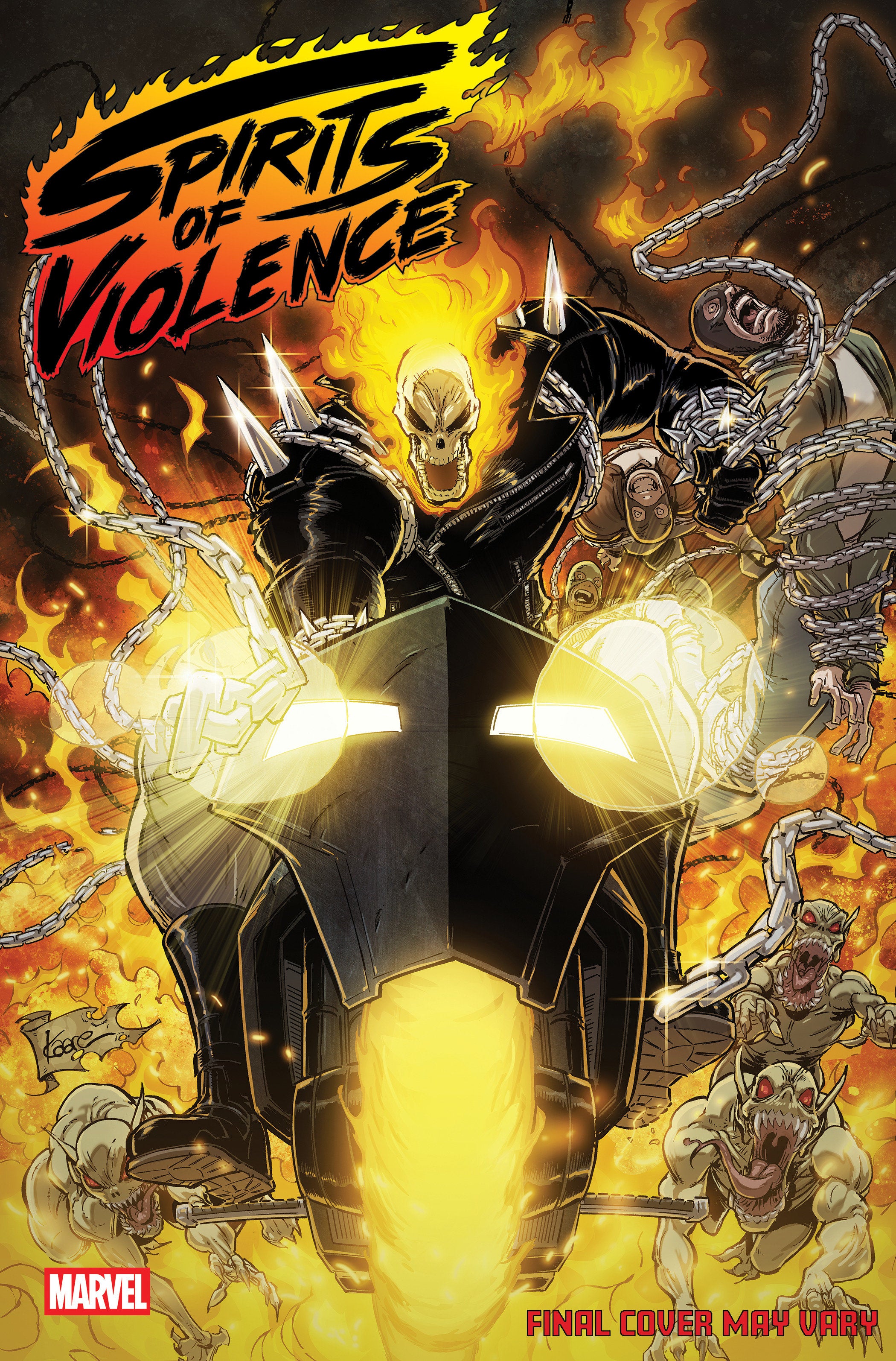 Spirits Of Violence #4 Kaare Andrews Variant