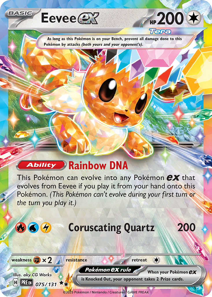 Eevee ex  - 075/131