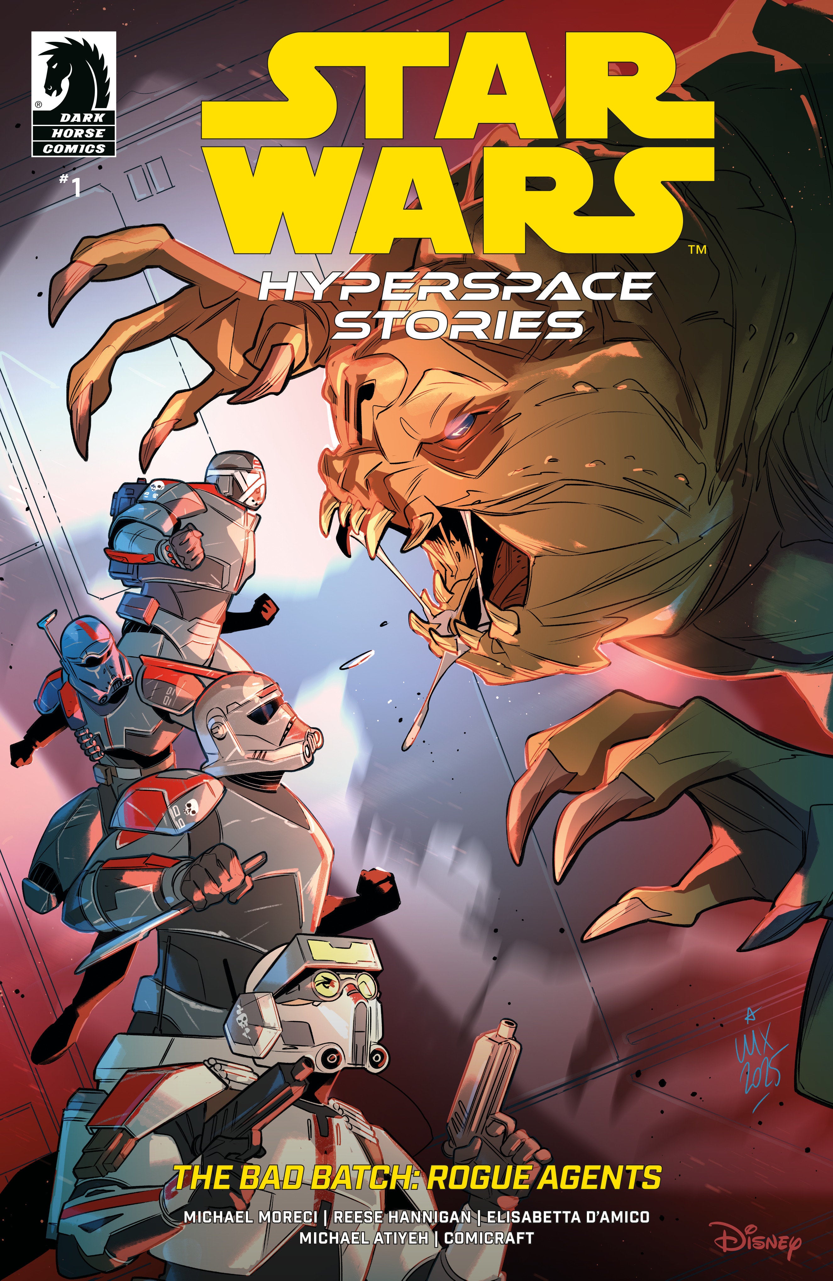 Star Wars: Hyperspace Stories: The Bad Batch  Rogue Agents #1 (Cover A) (Valeria Favoccia)