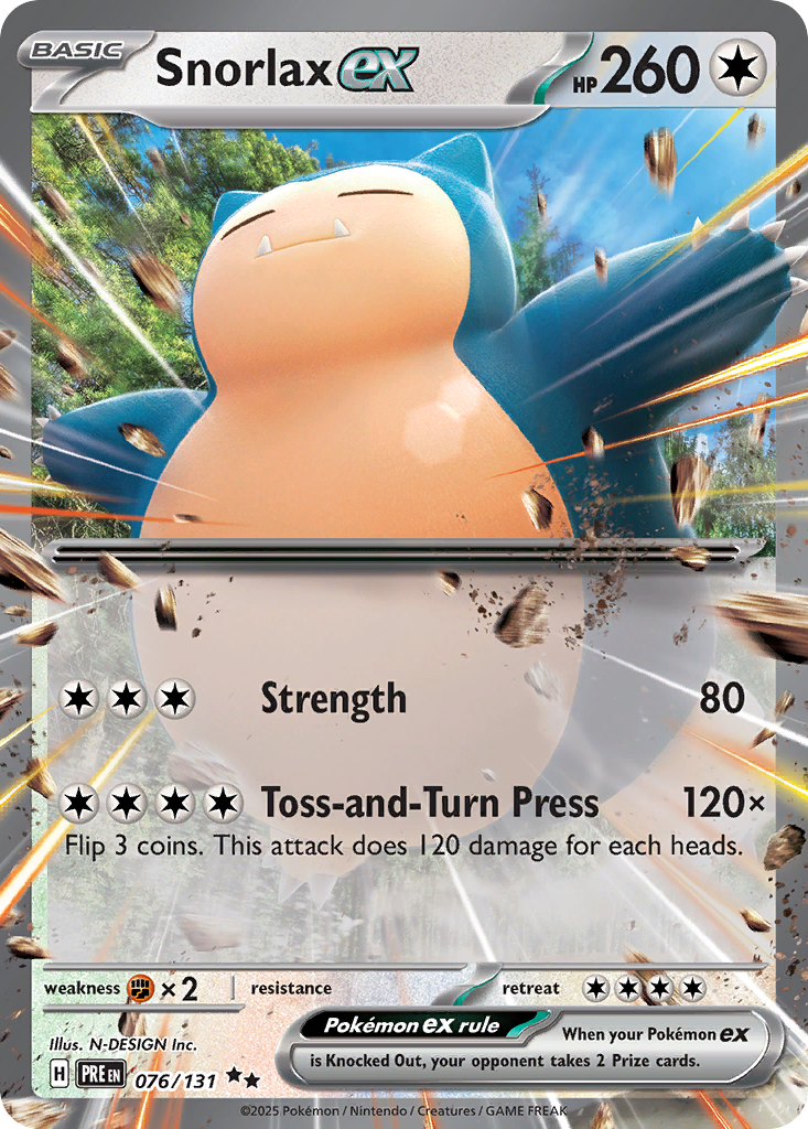 Snorlax ex - 076/131