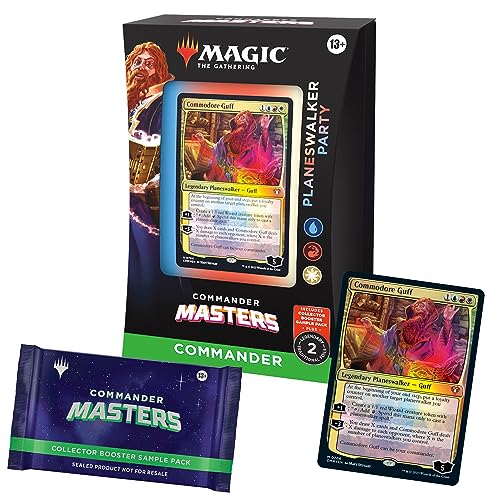 Magic the Gathering: Commander Masters Commander Deck Planeswalker Party