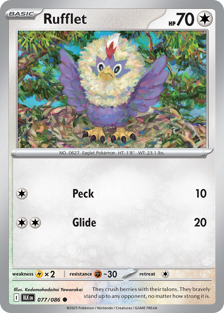 Rufflet (Poke Ball Pattern) - 077/086