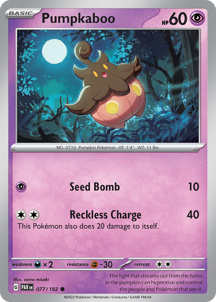 Pumpkaboo - 077/182 - Reverse Holofoil