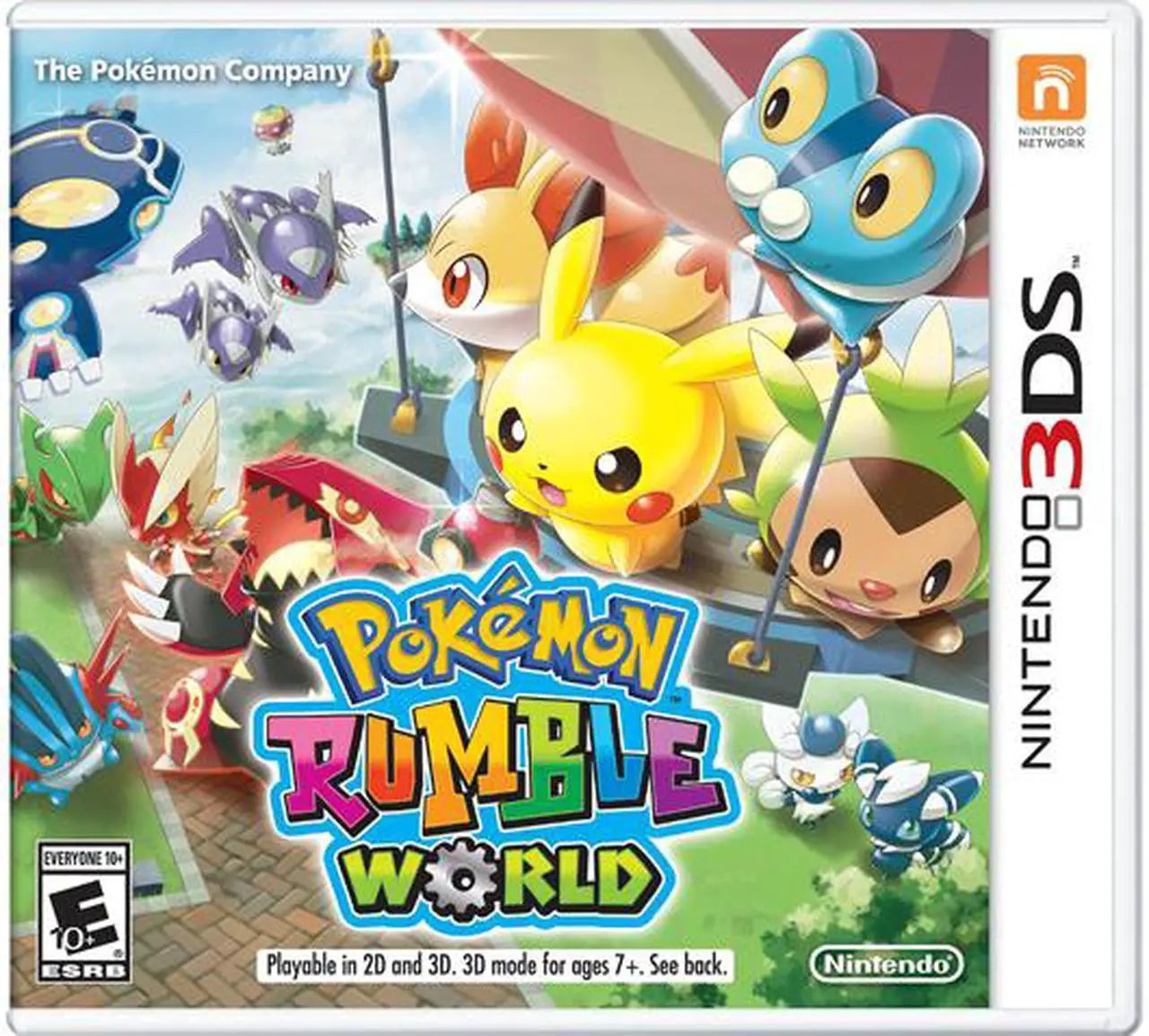 3DS: POKEMON RUMBLE WORLD (World Edition) (OUT OF PRINT)