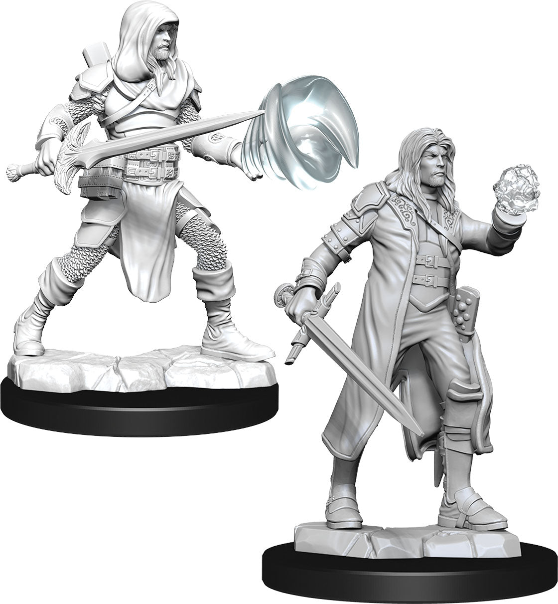 Dungeons & Dragons: Nolzur's Marvelous Unpainted Miniatures - W13 Multiclass Fighter + Wizard Male