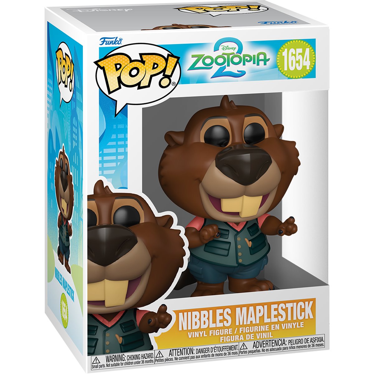 Pop Disney Zootopia 2 Nibbles Maplestick Figure