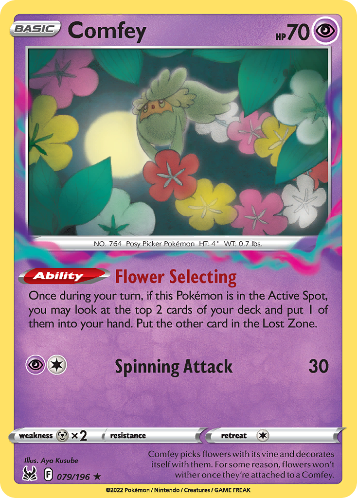 Comfey - 079/196 - Reverse Holofoil