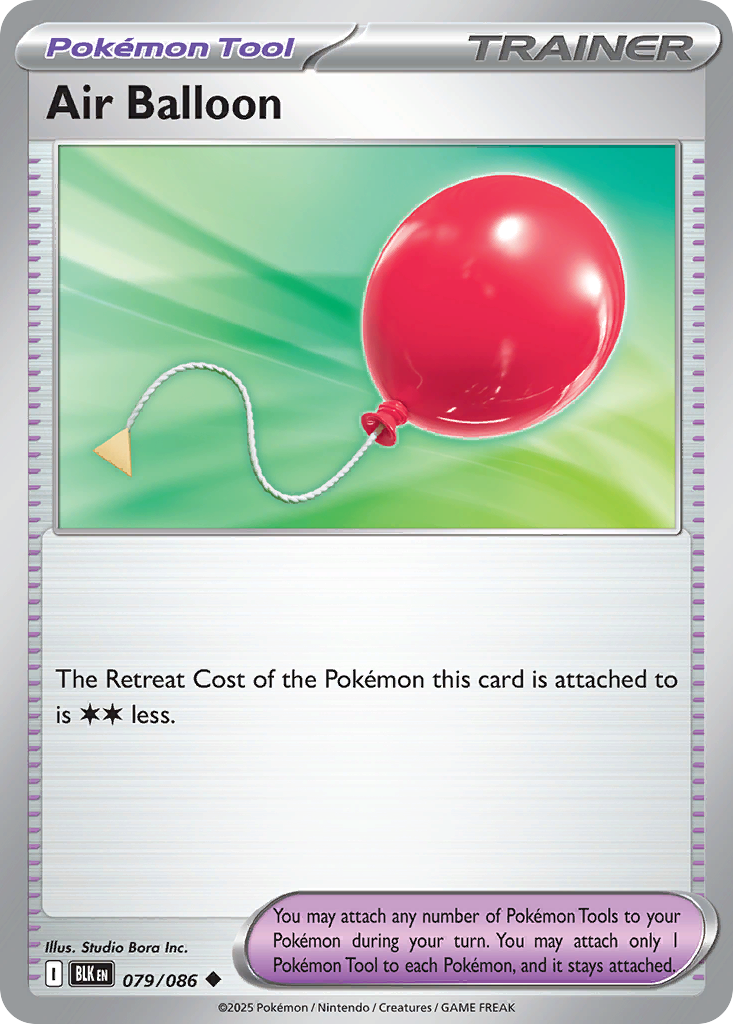 Air Balloon - 079/086 - Reverse Holofoil