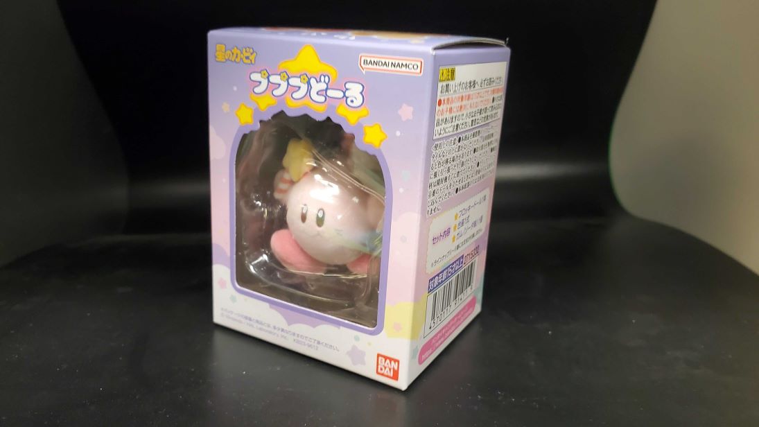 Bandai Shokugan Flocky Doll: Kirby PuPuPu Flocked Doll