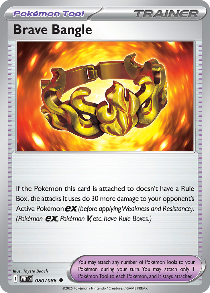 Brave Bangle (Poke Ball Pattern) - 080/086