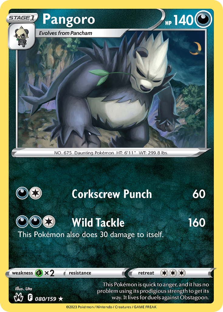 Pangoro - 080/159 - Reverse Holofoil