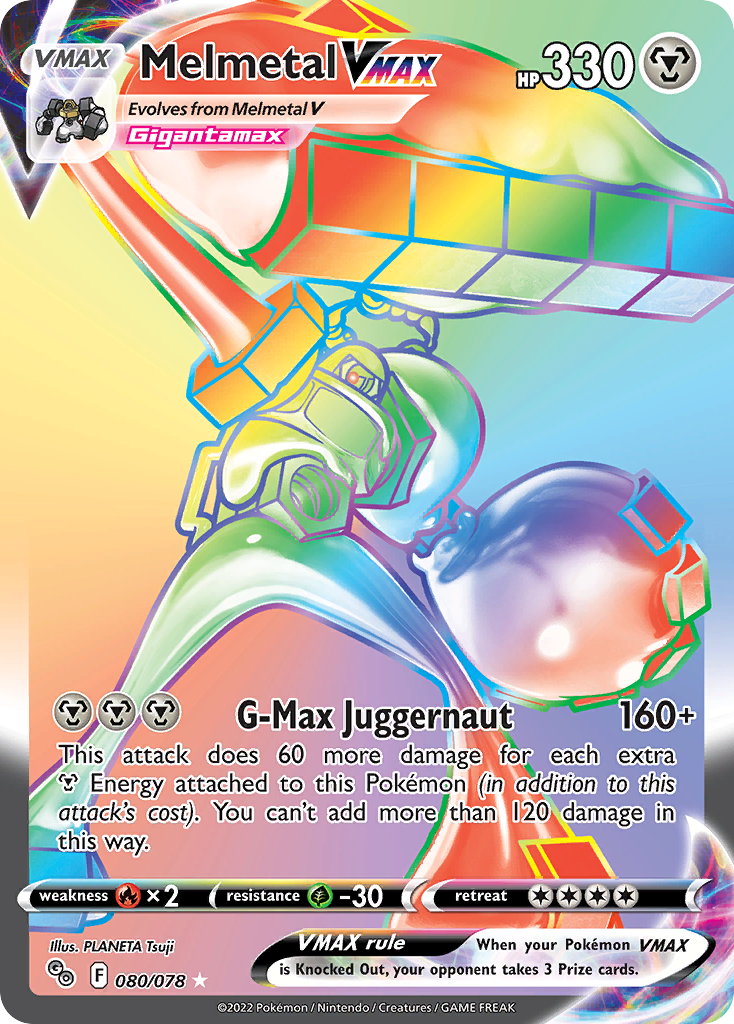 Melmetal VMAX (Secret) - 080/078