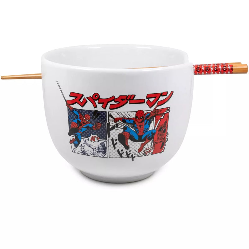 Spider-Man Ramen Bowl & Chopsticks