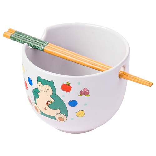 Pokemon Ramen Bowl & Chopsticks - Snorlax