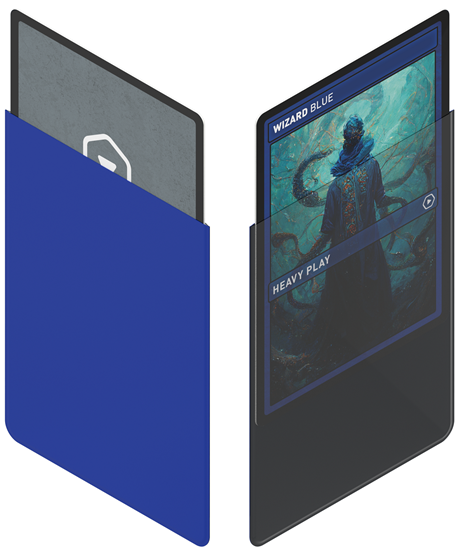Heavy Play CURV Sleeves Standard 100 Count Wizard Blue