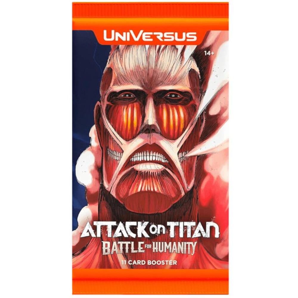 UniVersus CCG AOT Battle for Humanity Booster Pack