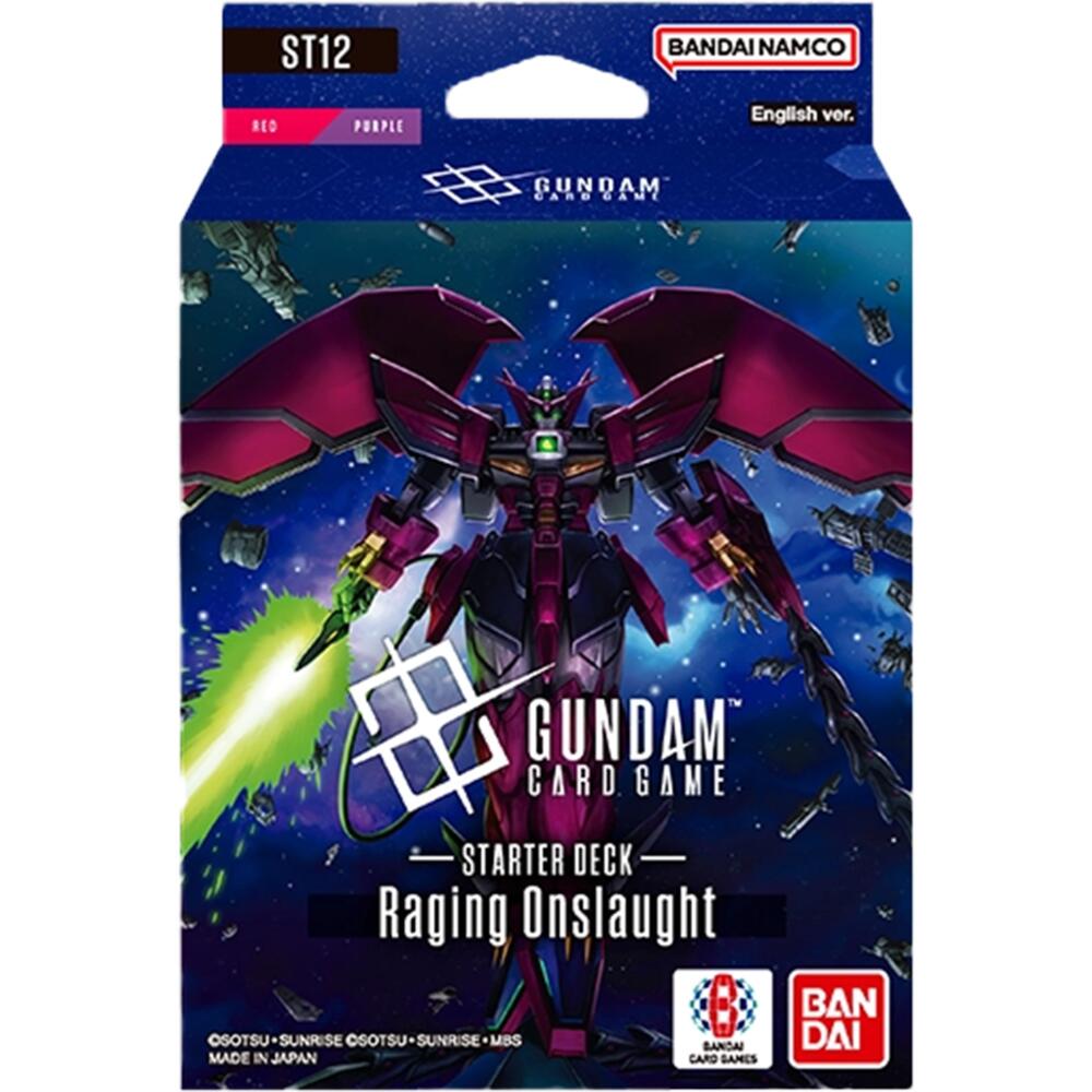 GUNDAM TCG Starter Deck 12: Raging Onslaught (ST12)