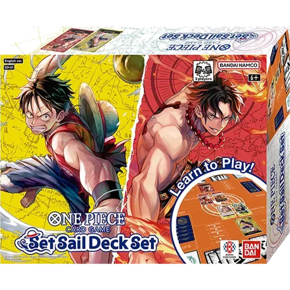 One Piece Card Game: SD-01 Set Sail Deck Set