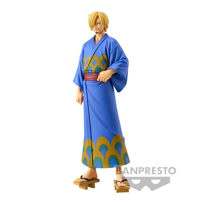 One Piece Grandline Wanokuni Sanji Yukata Dxf Fig