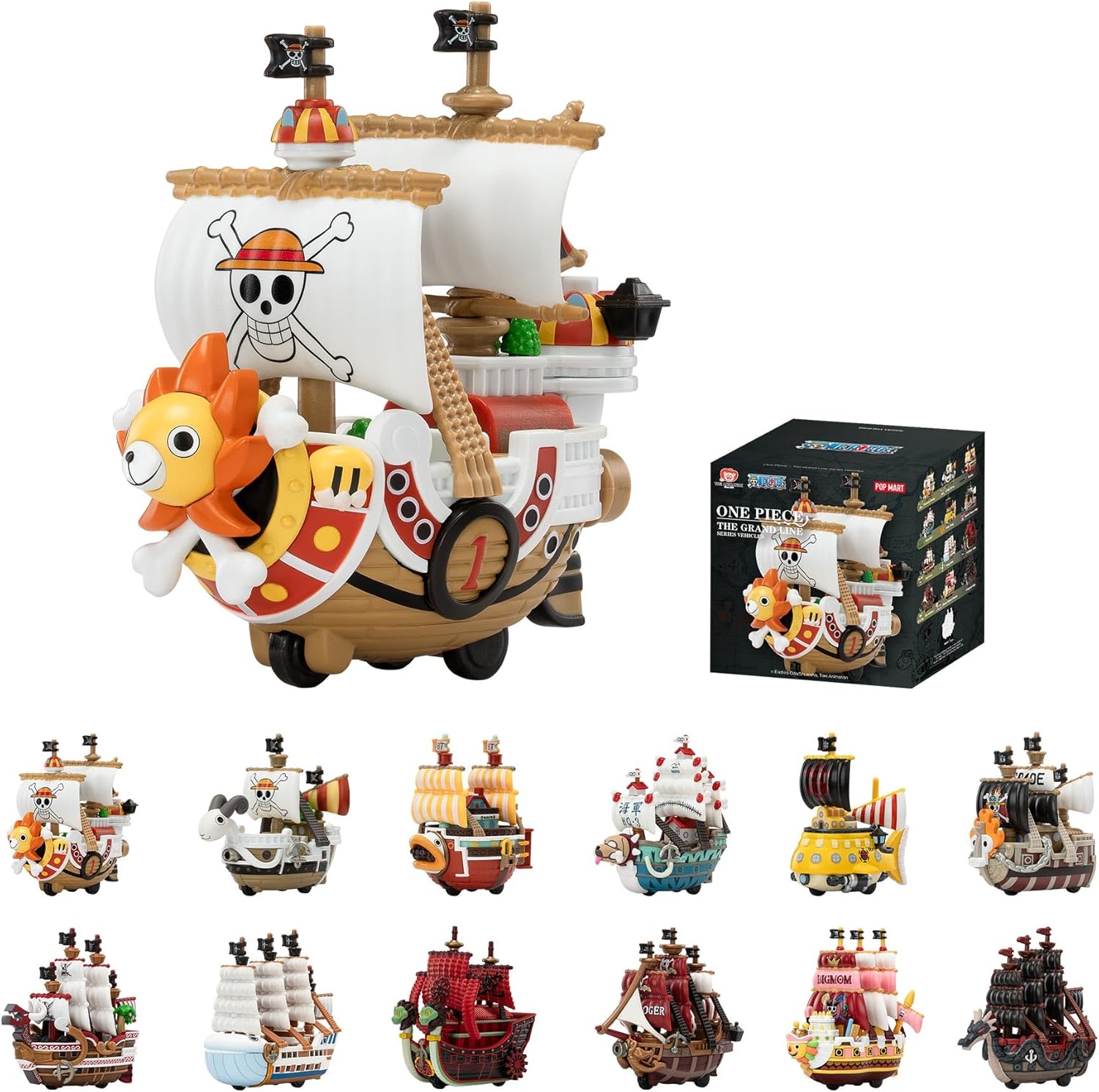 POPmart One Piece - The Grand Line Series Vehicles Blind Box