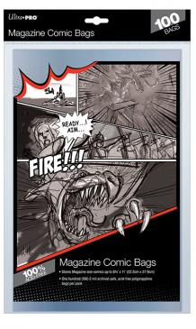 Magazine Size Polypro Bags 100