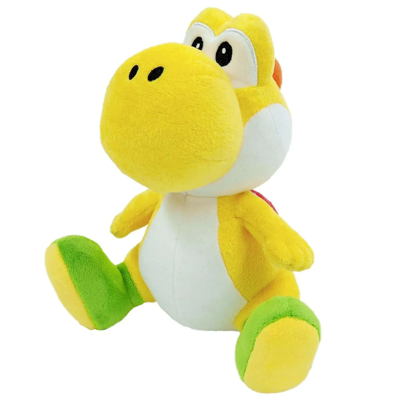 Super Mario All Star Yoshi - Yellow Yoshi Plush, 7"