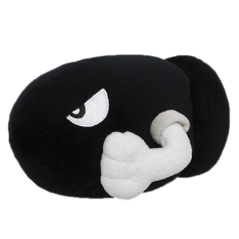 Super Mario All Star Collection Bullet Bill Plush, 6"