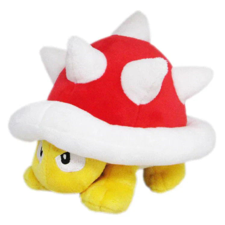 Super Mario All Star Collection Spiny Plush, 4.5"