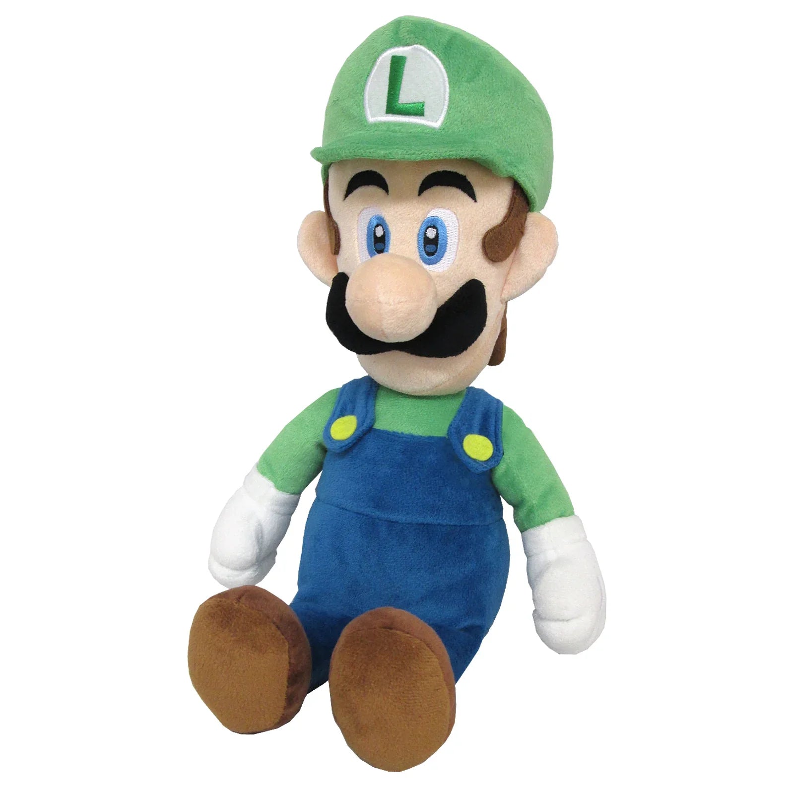 Super Mario All Star Collection Luigi (Medium) Plush, 15"