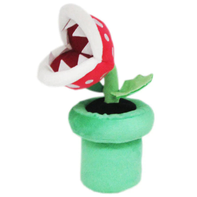 Super Mario All Star Collection Piranha Plant Plush, 9"