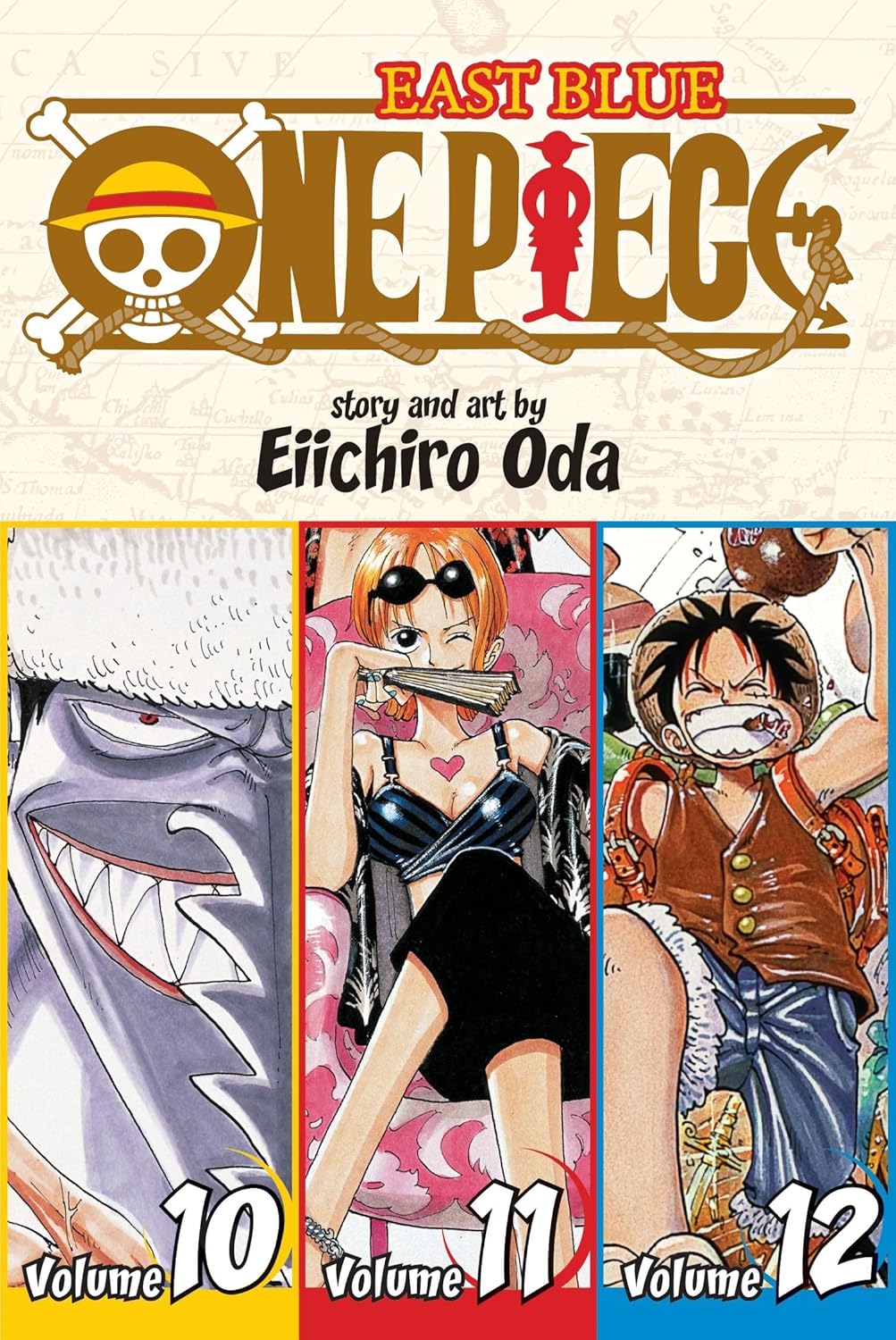 One Piece Omnibus TPB Volume 10 11 & 12 East Blue