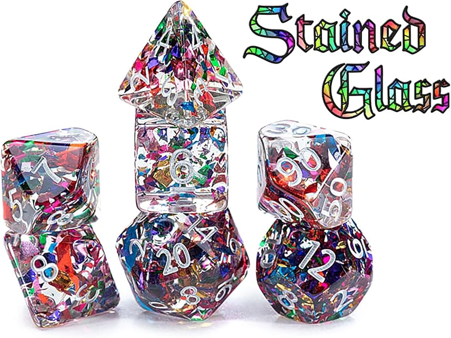 7-Die Set Inclusion- Stained Glass