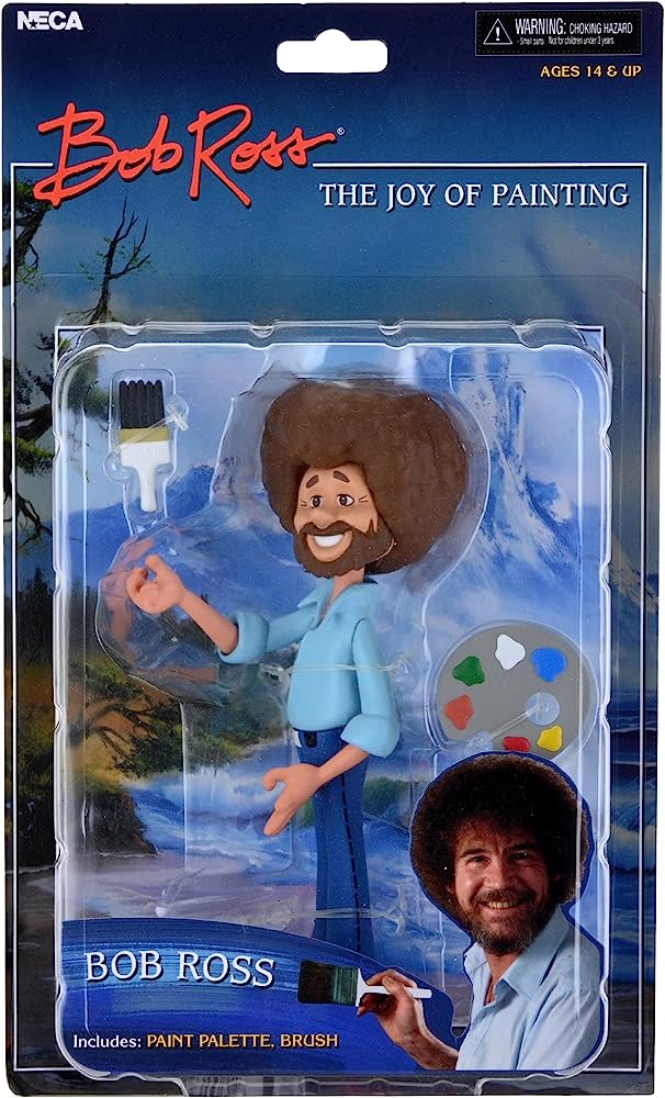 Bob Ross: The Joy of Painting Figure