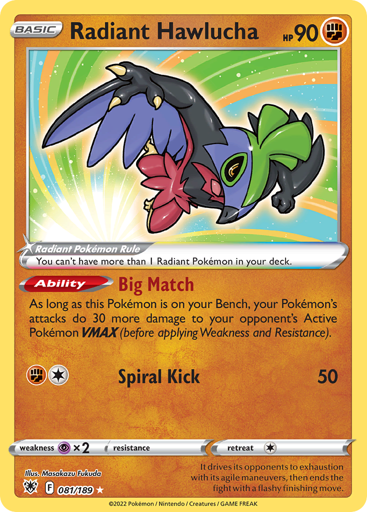 Radiant Hawlucha - 081/189