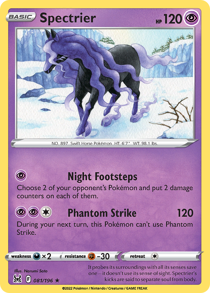 Spectrier - 081/196 - Reverse Holofoil