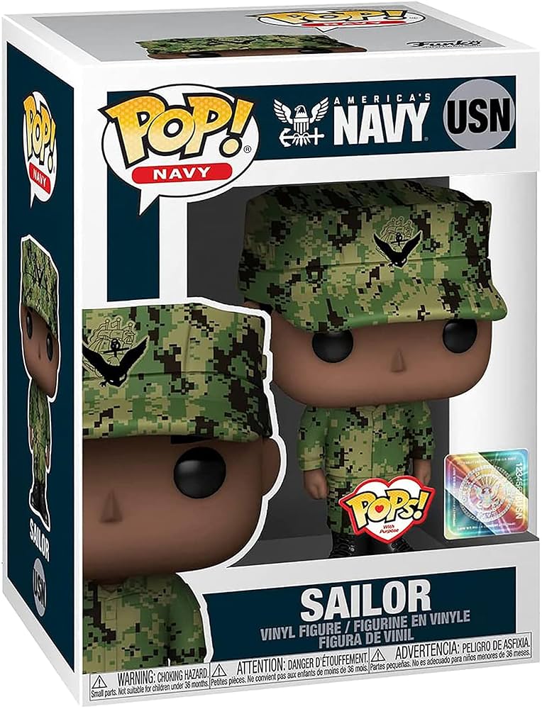 Funko POP! MILITARY: NAVY - Male Sailor F #USN