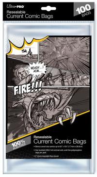 Modern Size Resealable Comic Bags 100pk