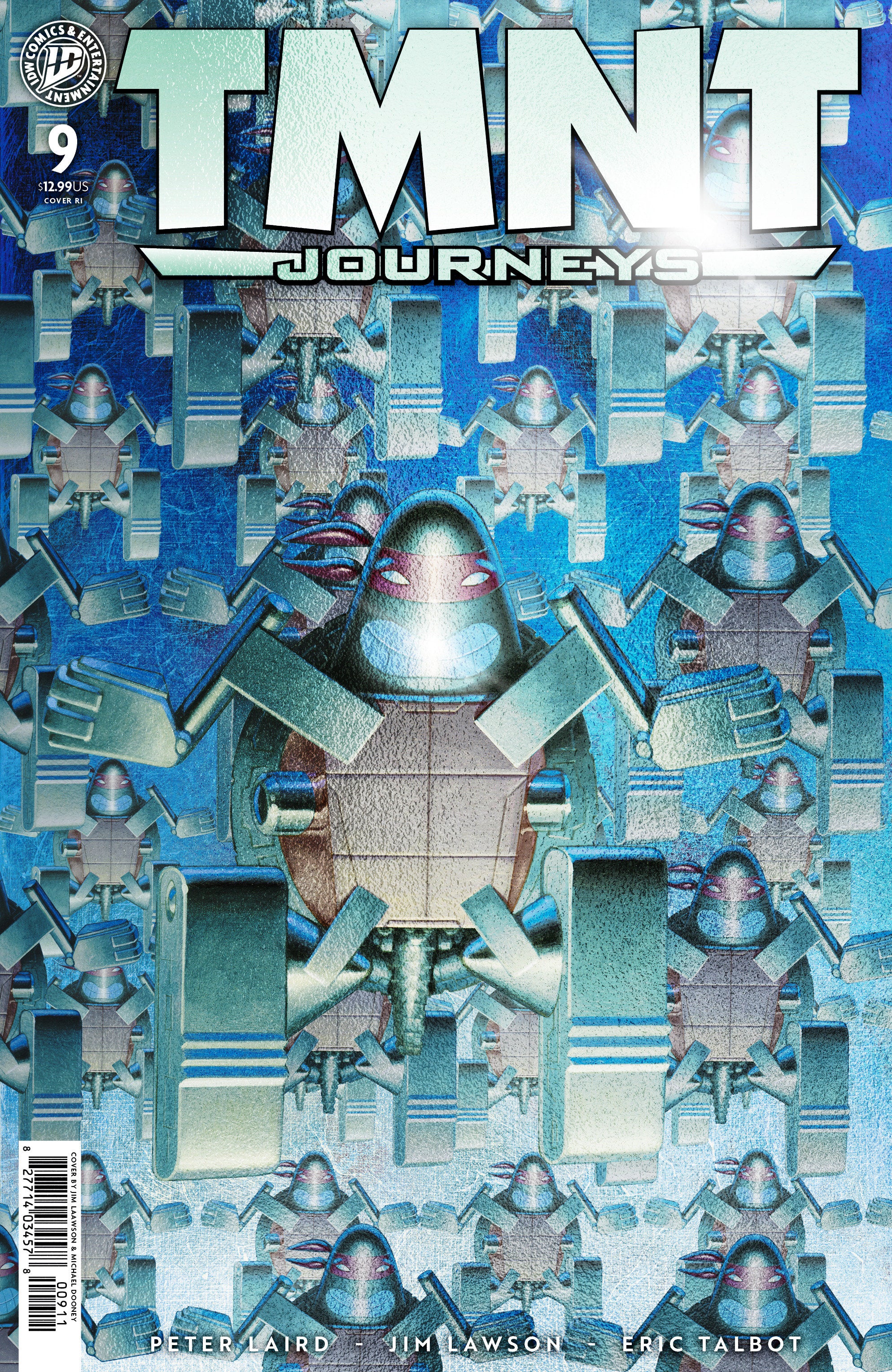 Teenage Mutant Ninja Turtles: Journeys #9 Variant Ri (10) Foil (Dooney & Lawson)