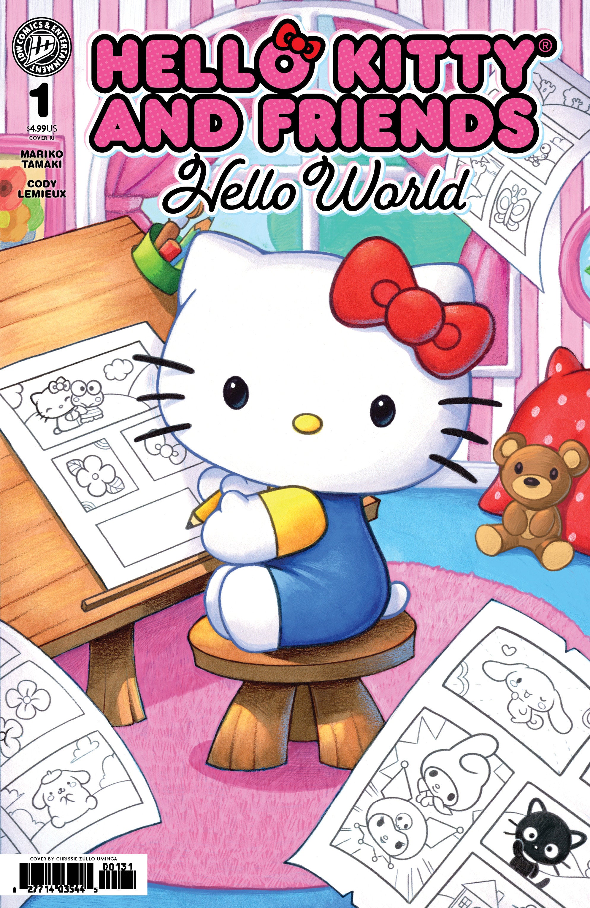 Hello Kitty And Friends: Hello World! #1 Variant Zullo Uminga
