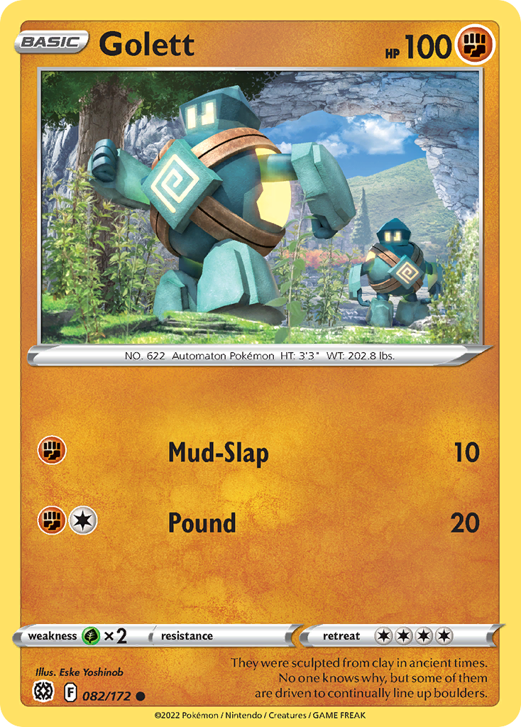 Golett - 082/172 - Reverse Holofoil