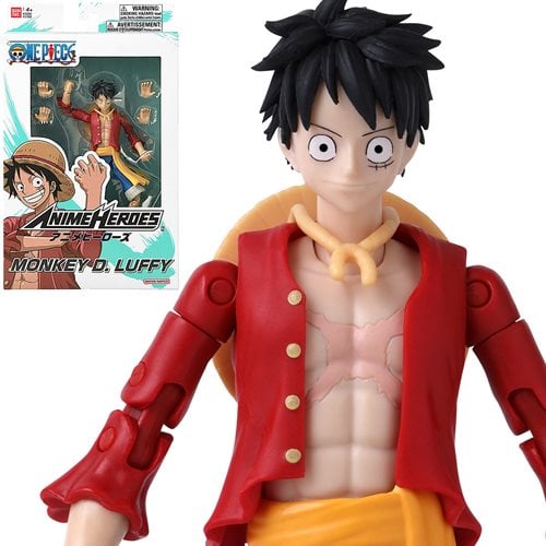 One Piece Anime Heroes Monkey D. Luffy Version 2 Action Figure