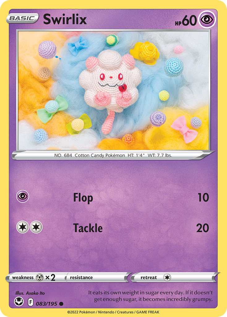 Swirlix - 083/195 - Reverse Holofoil
