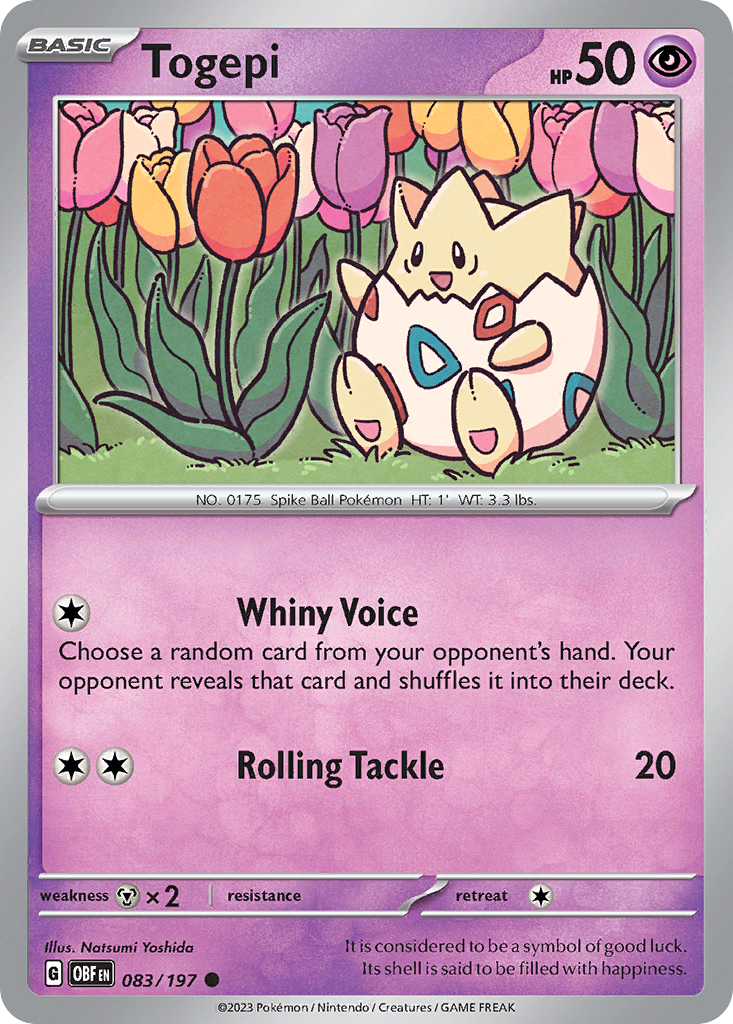 Togepi - 083/197 - Reverse Holofoil