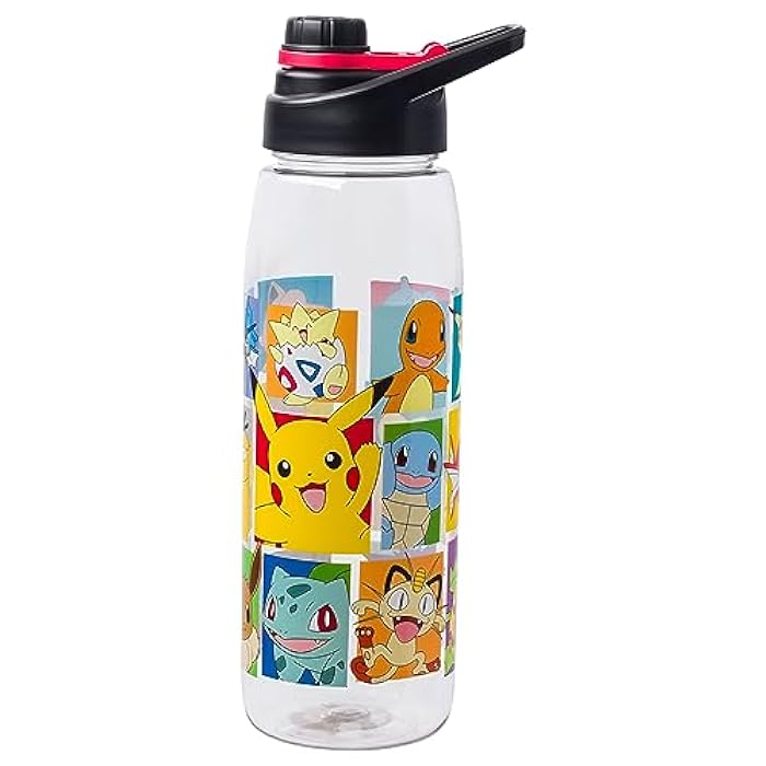 Pokémon Water Bottle - Grid