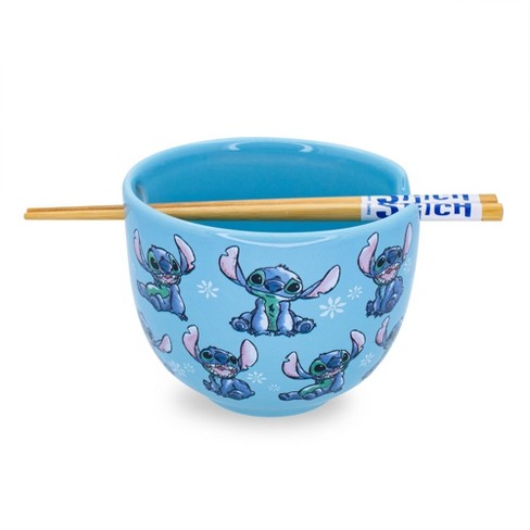 Lilo & Stitch Ramen Bowl & Chopsticks - Stitch