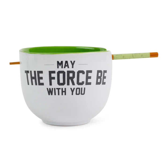 Star Wars Ramen Bowl & Chopsticks - Yoda