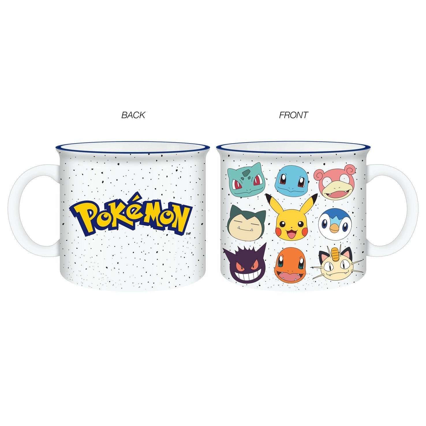 Pokémon Jumbo Camper Mug - Faces