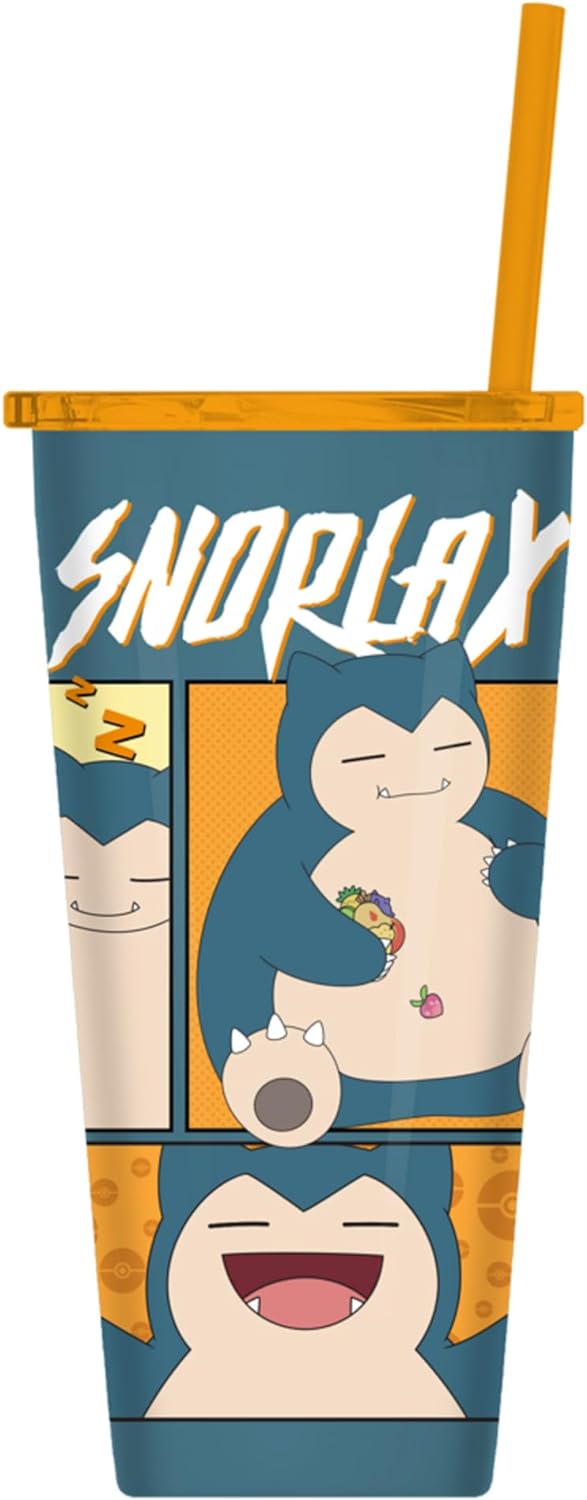 Pokémon Stainless Steel Tumbler - Snorlax 
